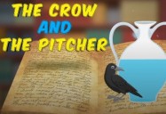 The Crow and the Pitcher:  Aesop's Fables Series