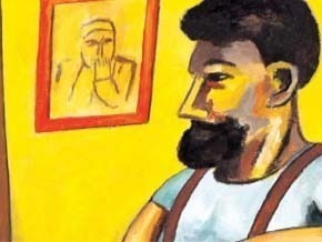 The Giant in a Bottle — Through the Art style of Max Beckmann