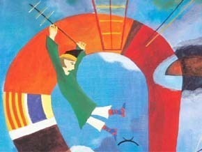 The Christmas Chimes — Through the Art style of Wassily Kandinsky