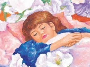 The Angel — Through the Art style of Auguste Renoir