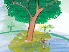The Giving Tree — Through the Art style of Raoul Dufy