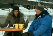 Fun at Winterlude with David Johnston
