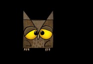 Olrik the Owl Tries to Stay Awake: Tiny Square Critters