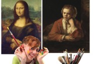 Da Vinci and Rembrandt: Art History Kids