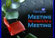 Meeting The Criteria for a Meeting